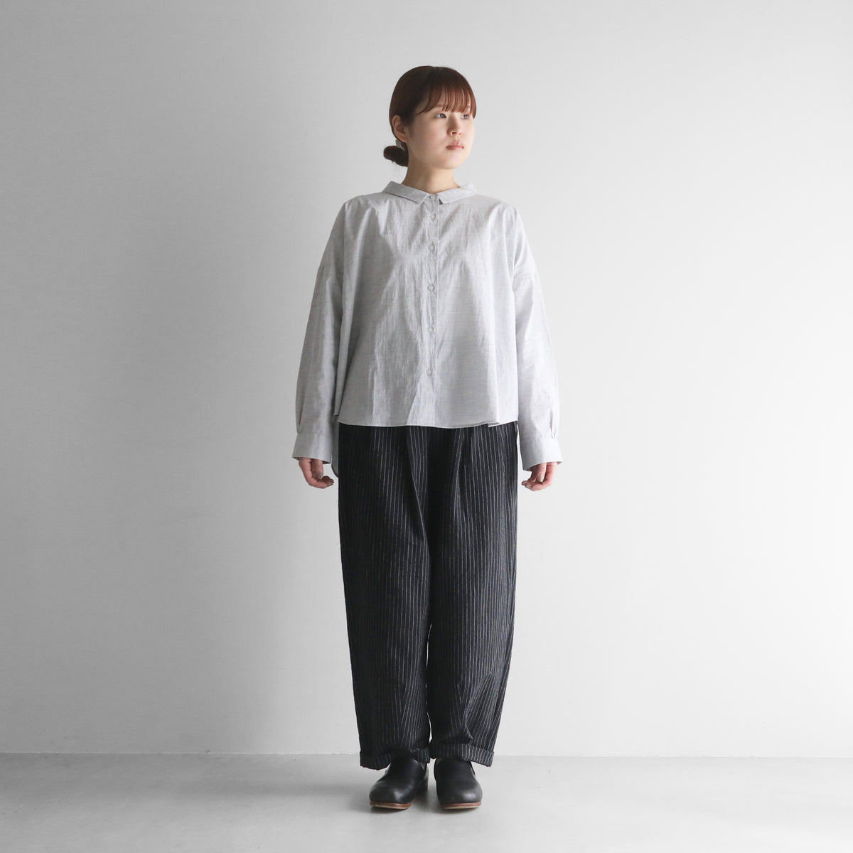 やわらかシーチングコットンワイドパンツ【ユニセックス】504