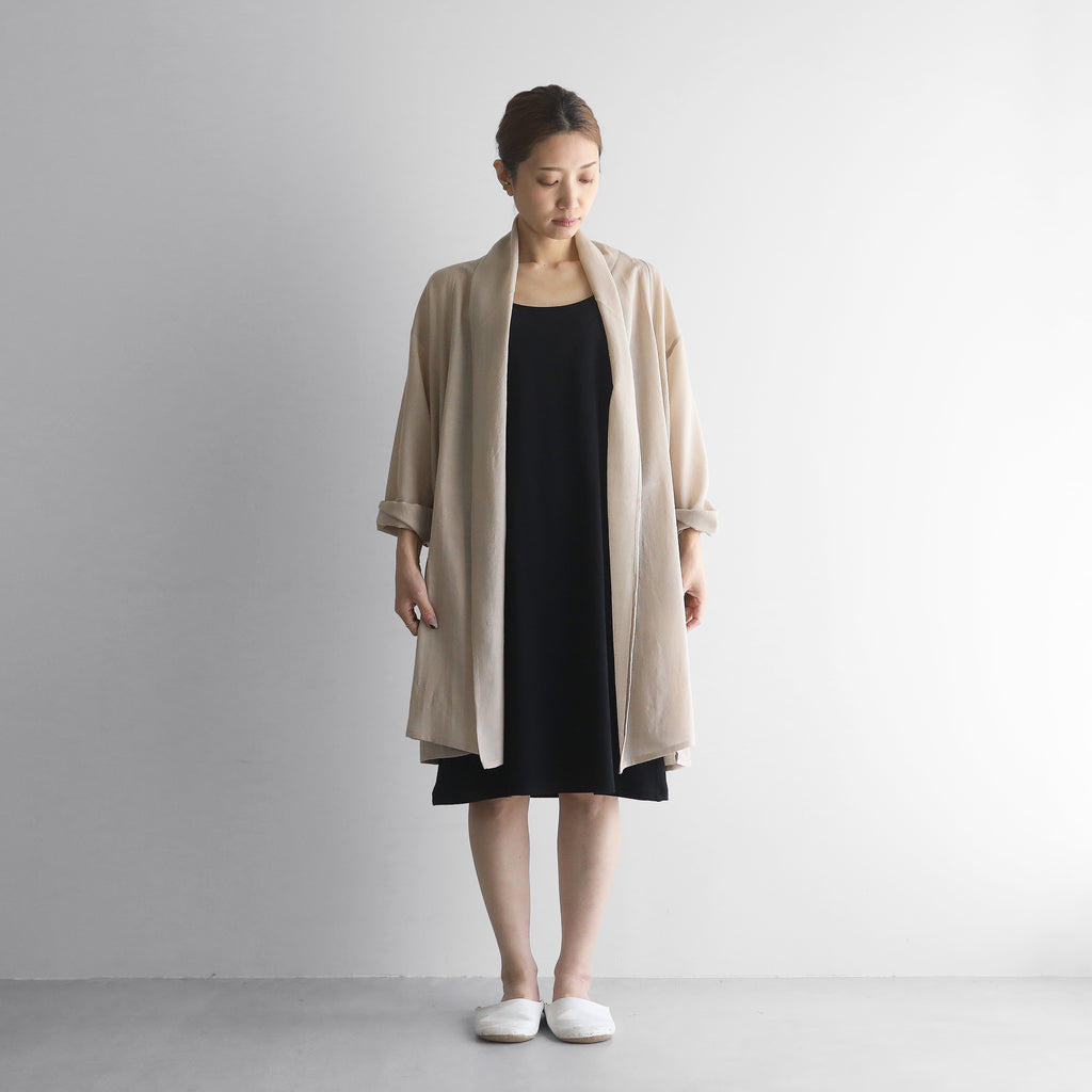 ［HUIS in house］SUVIN COTTONストレッチ天竺キャミソールワンピース【レディス】CS004