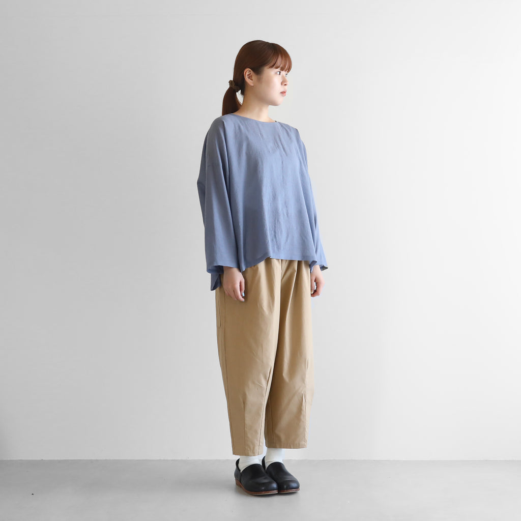 ウォッシャブルウールワイドプルオーバー【レディス】U609
