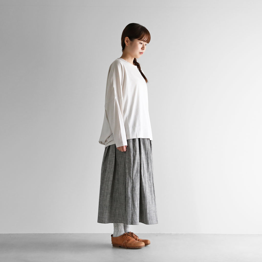 シーチングコットンロングスカート【レディス】U402