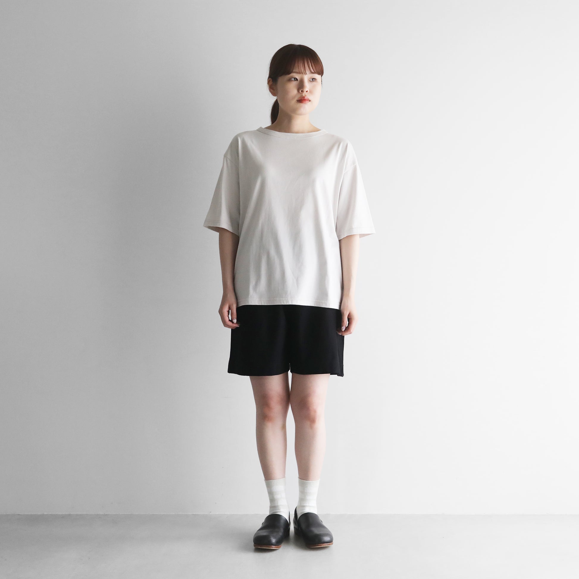 HUIS×yohakuペチパンツ兼ハーフパンツ【ユニセックス】