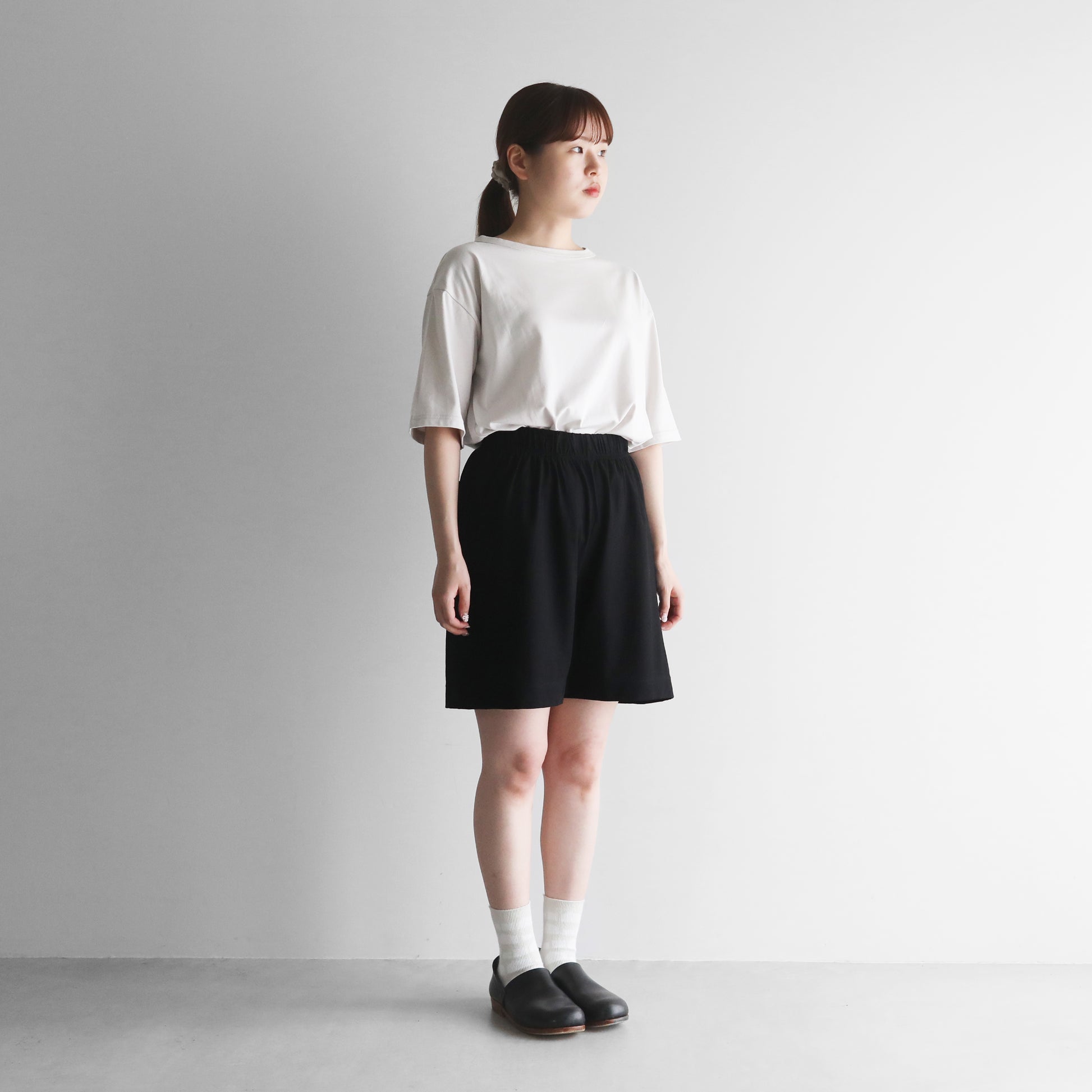 HUIS×yohakuペチパンツ兼ハーフパンツ【ユニセックス】