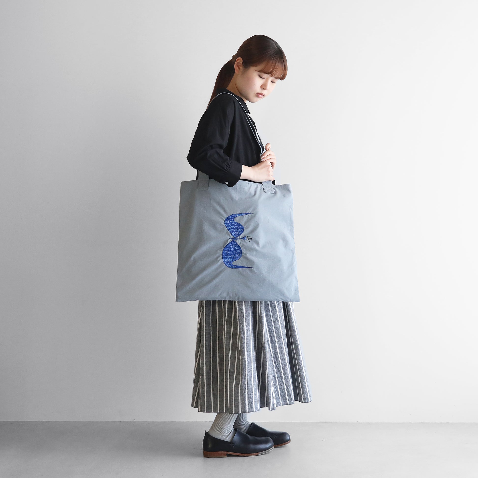 “山口一郎×HUIS”限定レコードバッグ【bluebird ブルーバード】