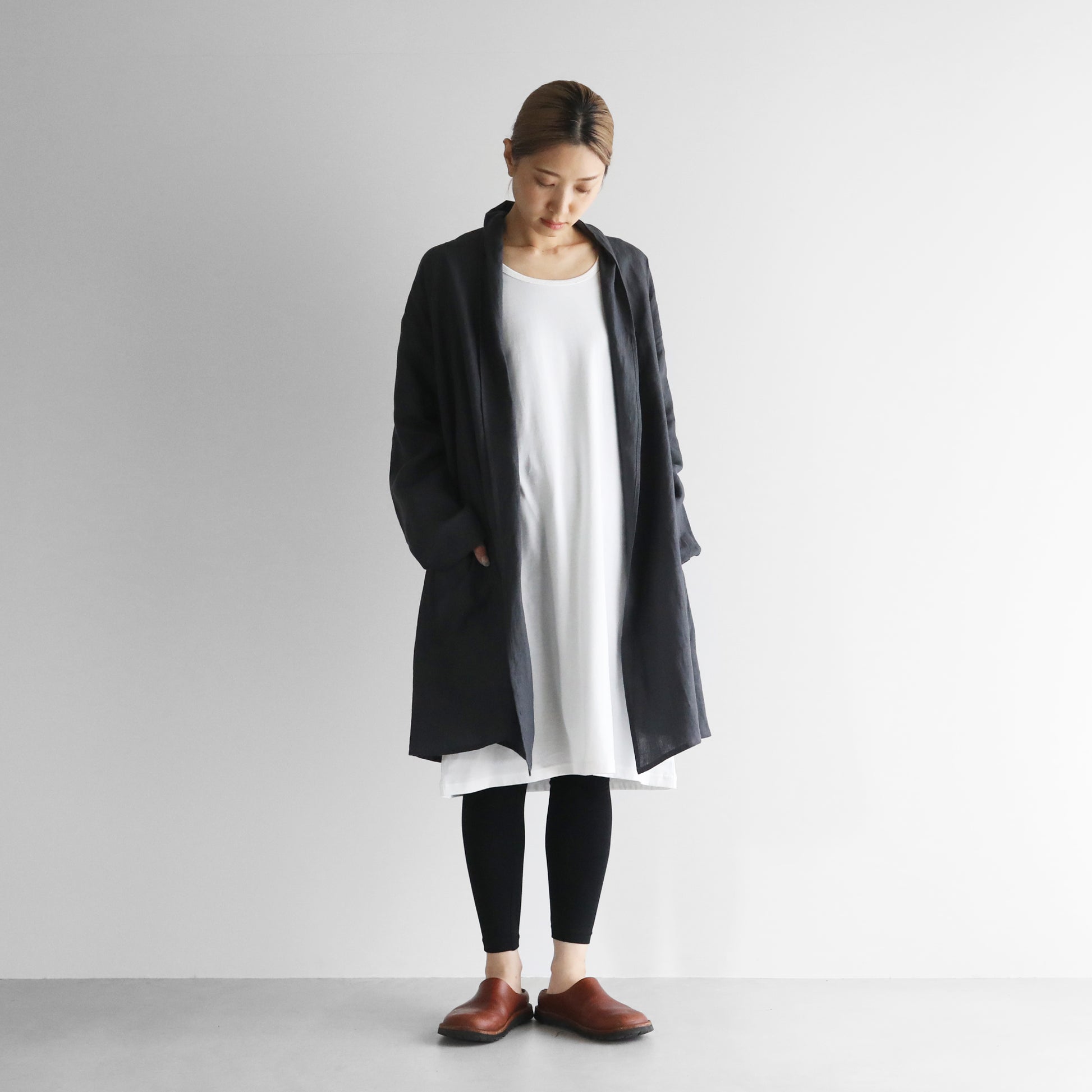 ［HUIS in house］SUVIN COTTONタンクトップワンピース【レディス】CS002
