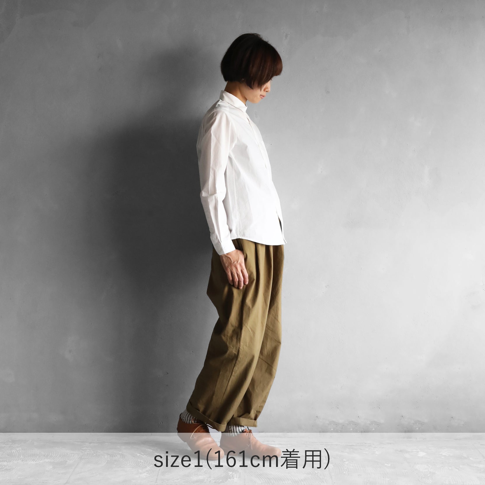 オーガニックコットンシャツ【ユニセックス】001