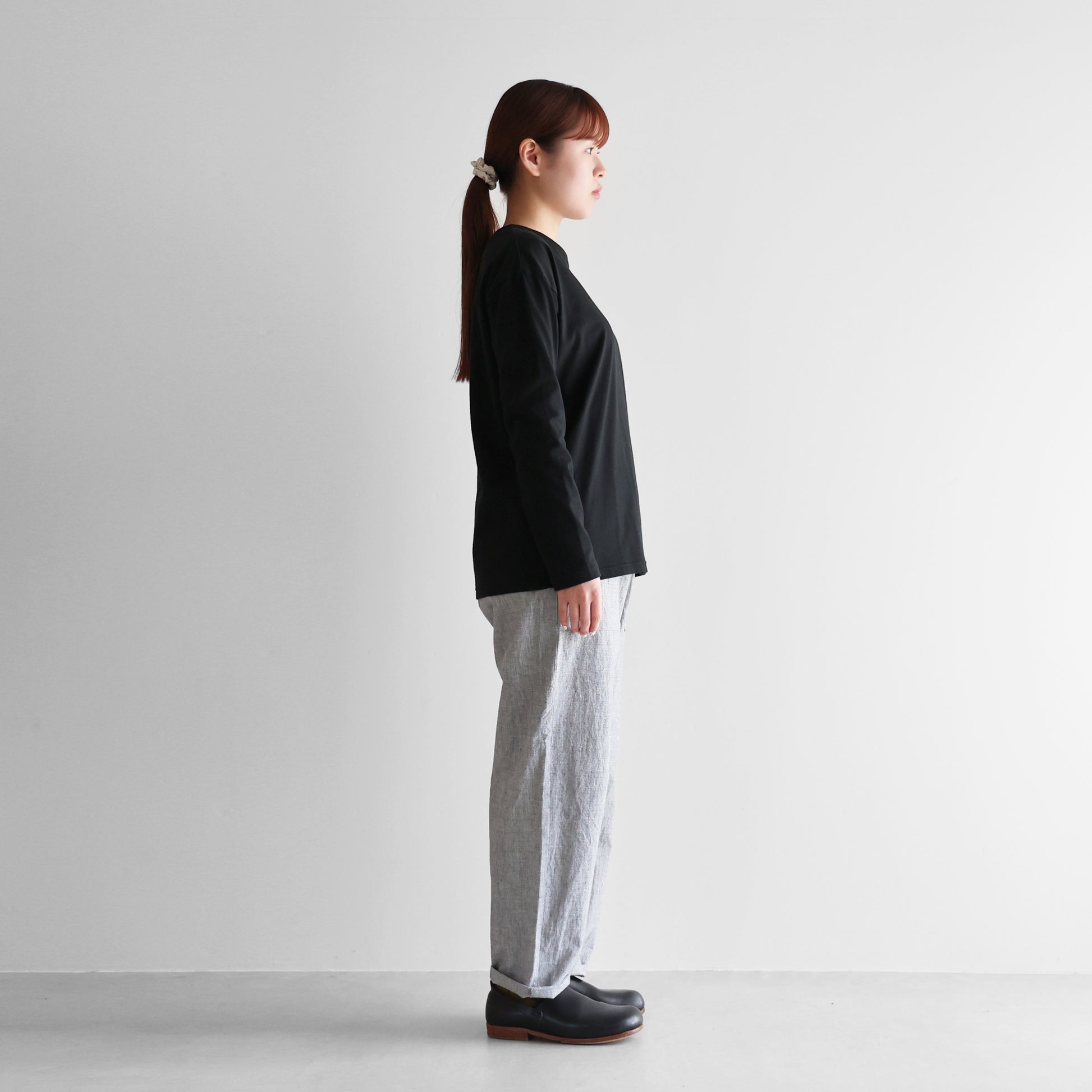 綿麻バフクロスイージーワークパンツ【ユニセックス】507