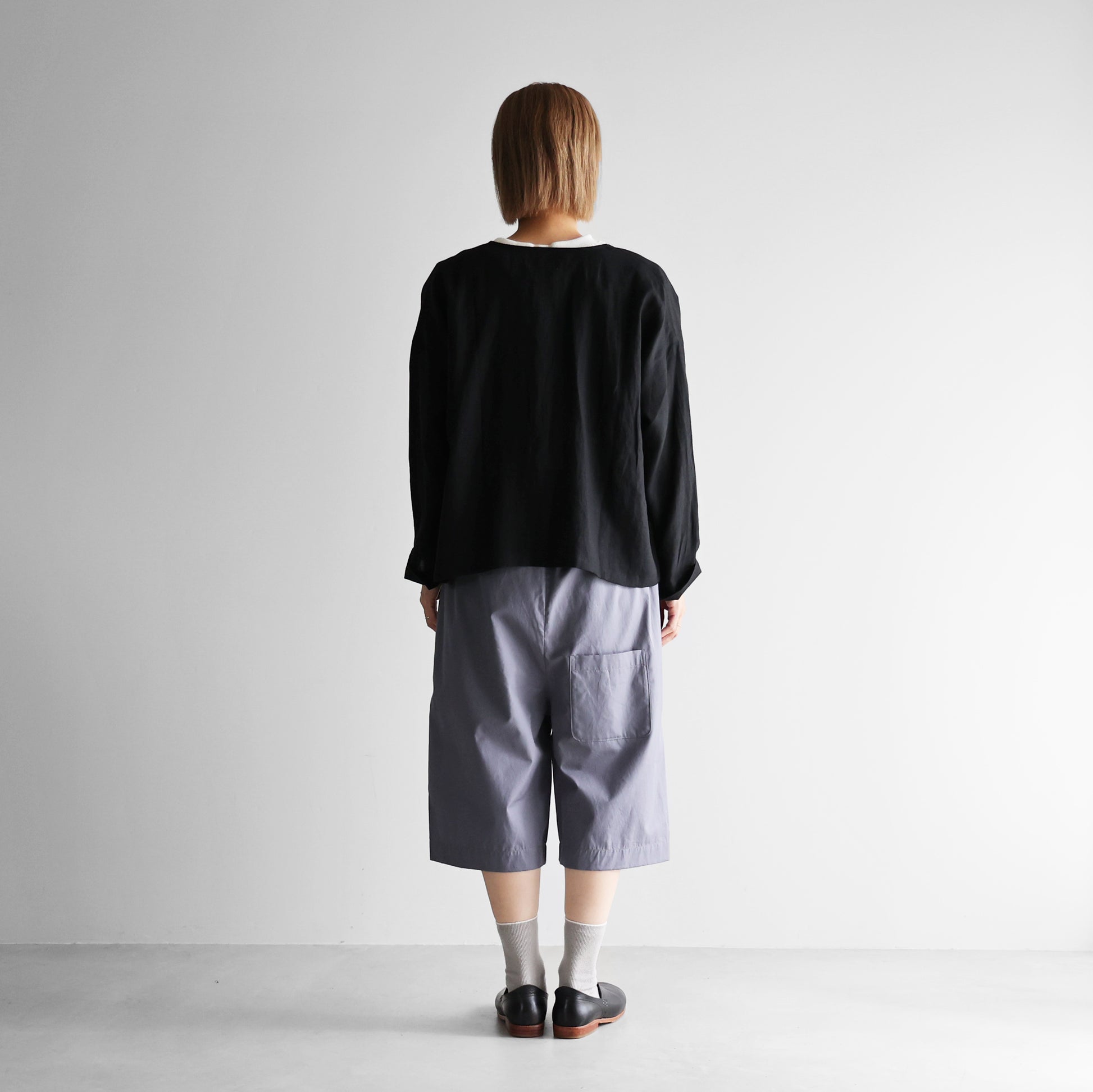 ギザコットンブロード8分丈パンツ【ユニセックス】503