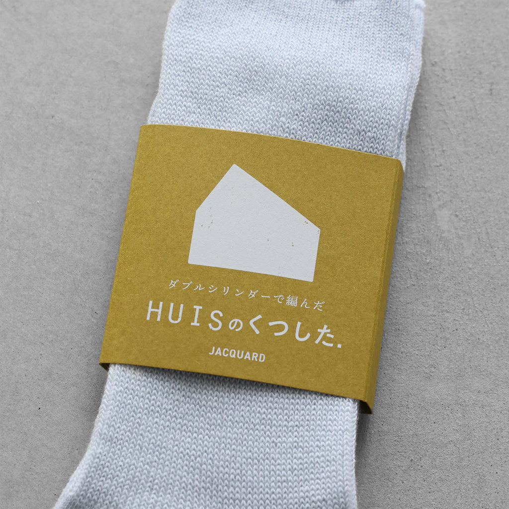 ［HUISのくつした］JACQUARD tori【ユニセックス22cm-27cm】