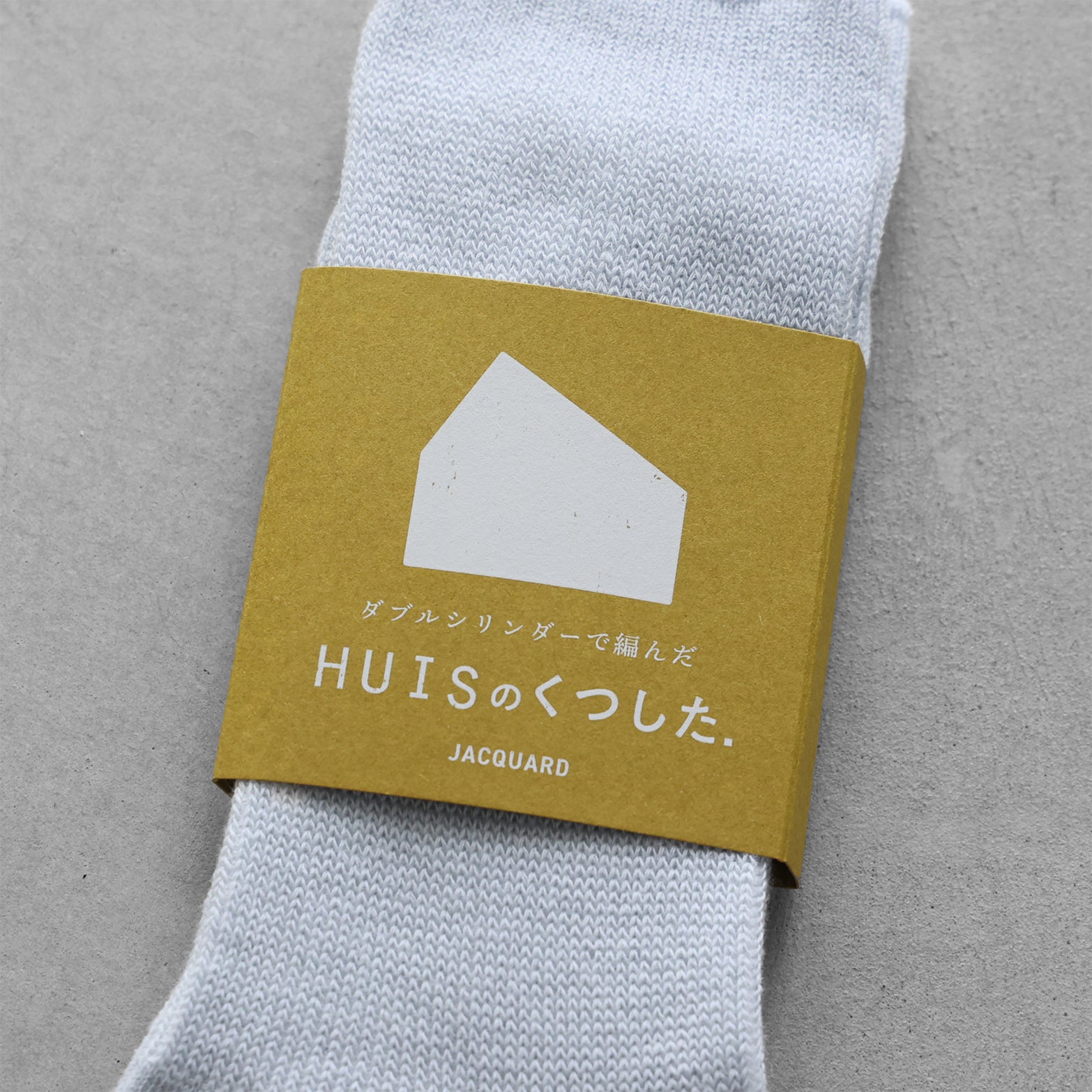 ［HUISのくつした］JACQUARD tori【ユニセックス22cm-27cm】