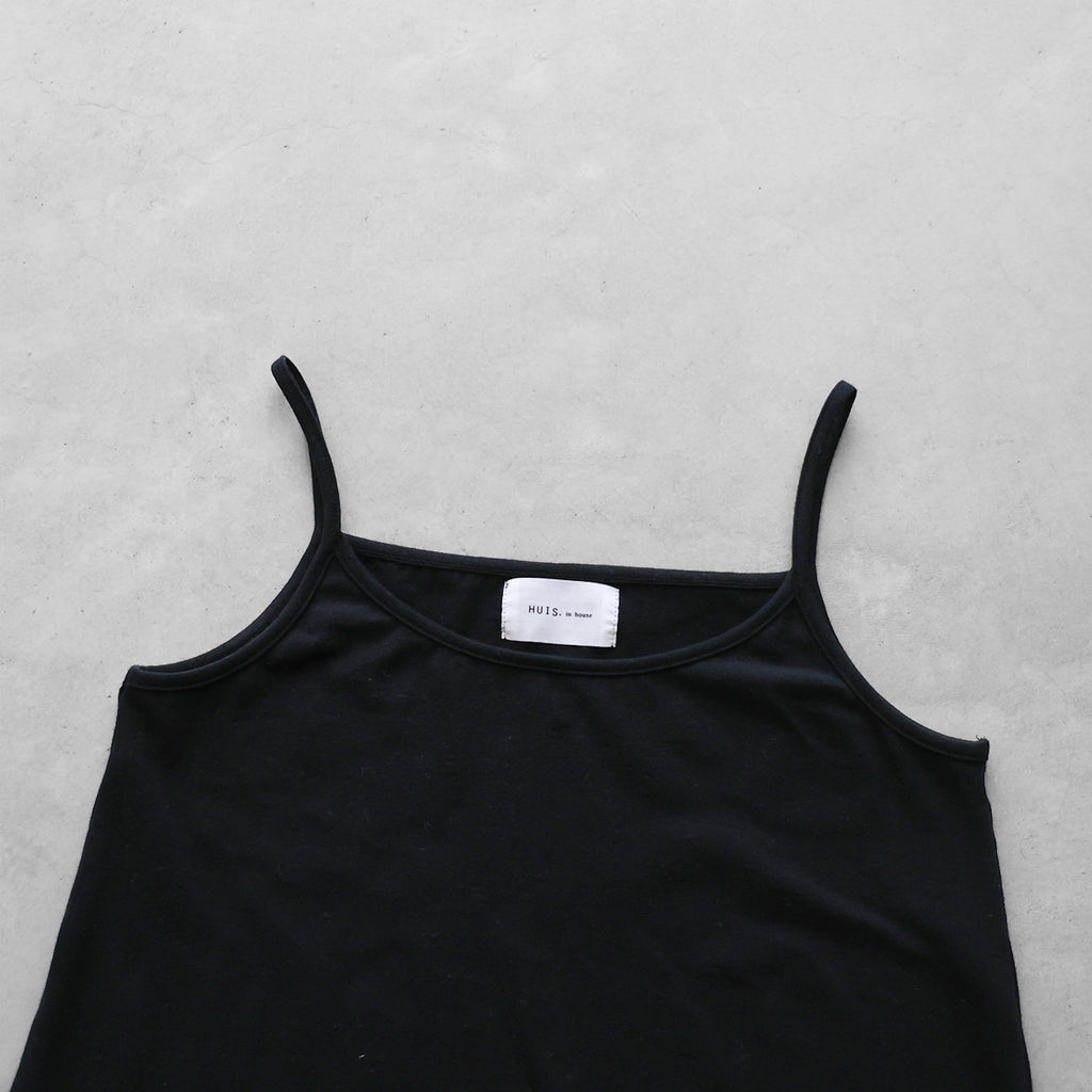 ［HUIS in house］SUVIN COTTONストレッチ天竺キャミソールワンピース【レディス】CS004