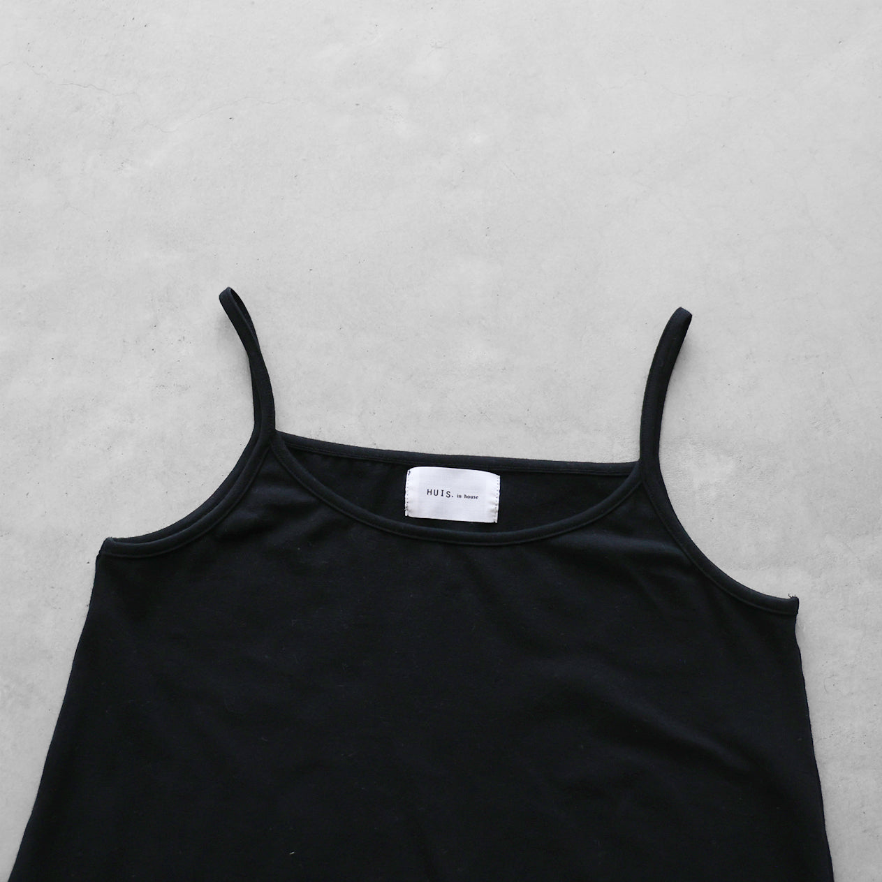 ［HUIS in house］SUVIN COTTONストレッチ天竺キャミソールワンピース【レディス】CS004