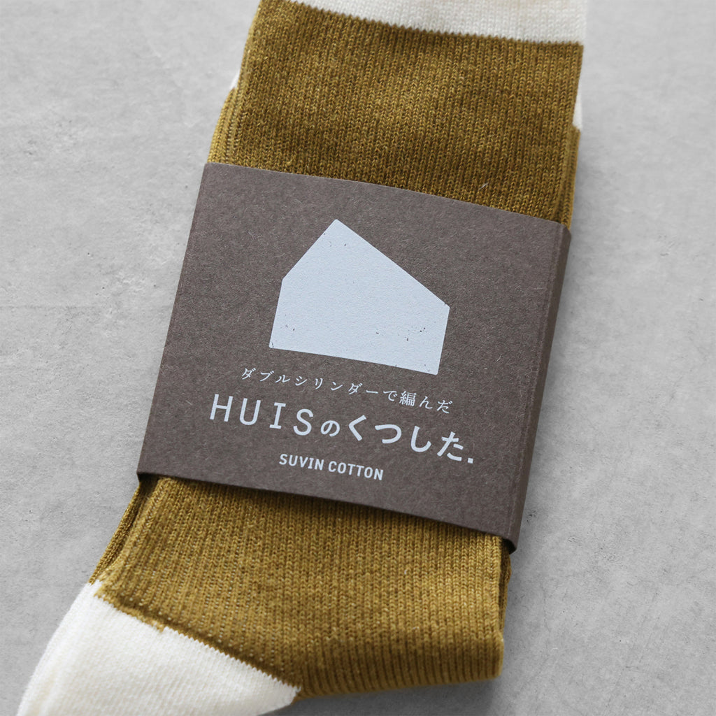 ［HUISのくつした］SUVIN【ユニセックス22cm-27cm】