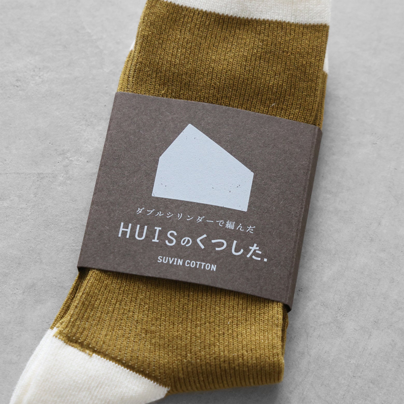 ［HUISのくつした］SUVIN【ユニセックス22cm-27cm】