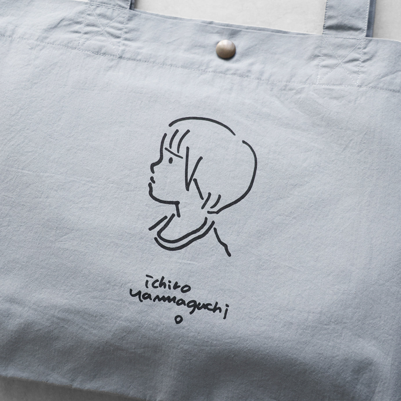“山口一郎×HUIS”限定トートバッグ【girl 女の子】YHS001