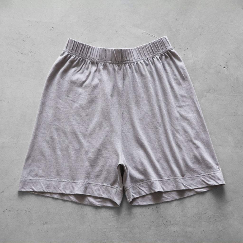 HUIS×yohakuスーピマ強燃天竺ペチパンツ兼ハーフパンツ【ユニセックス】HY501