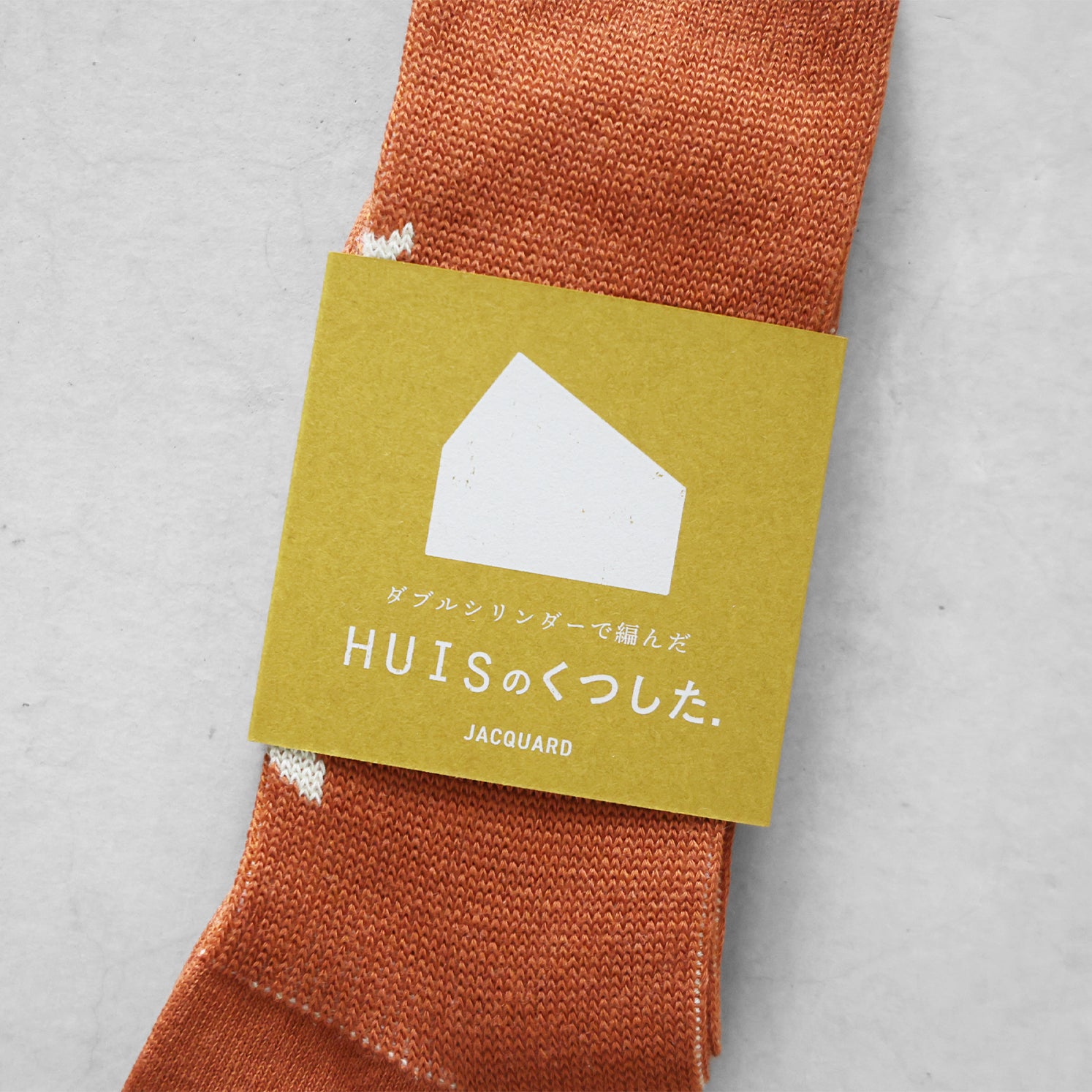 ［HUISのくつした］JACQUARD tori【ユニセックス22cm-27cm】