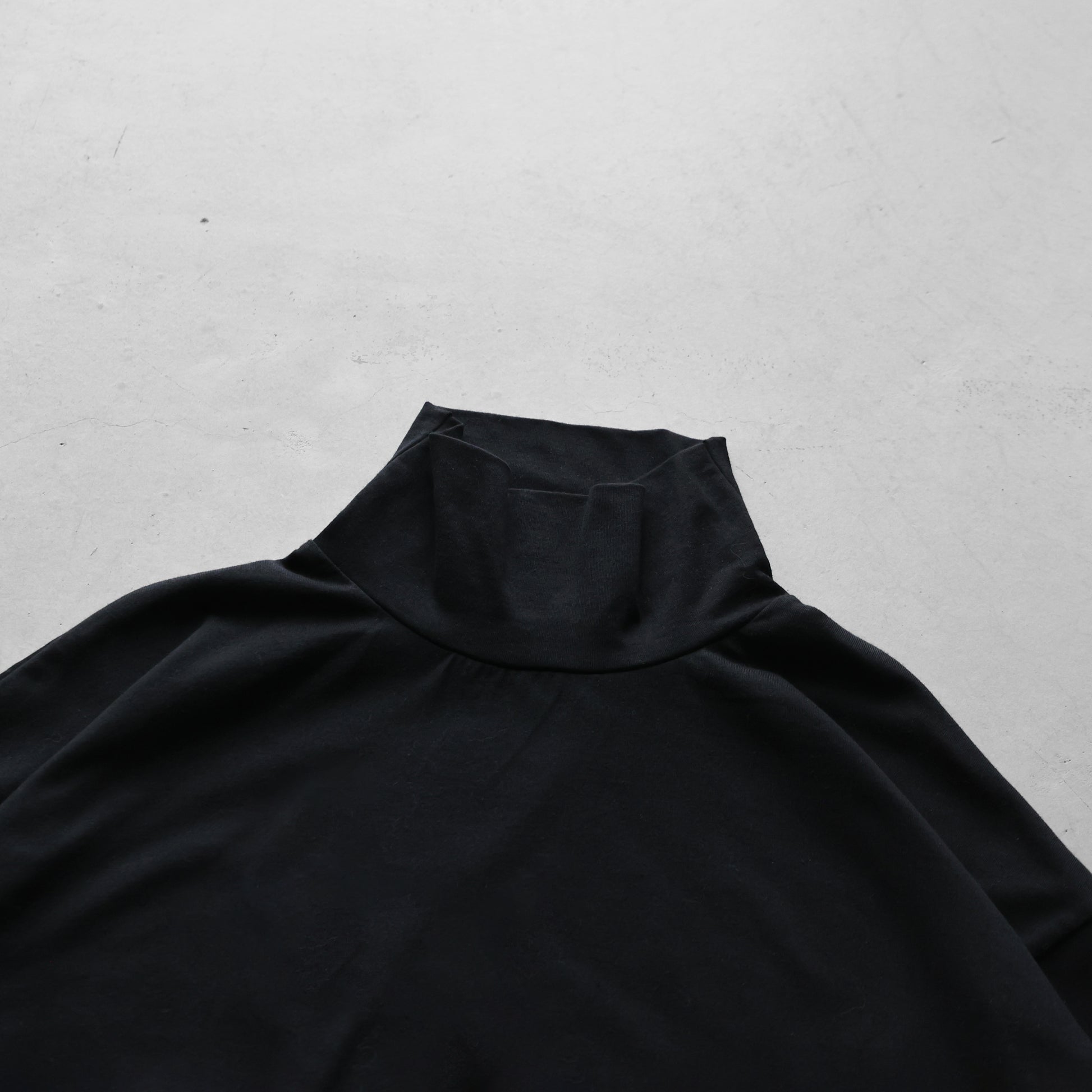 ［HUIS in house］SUVIN COTTONタートルネックワンピースL【レディス】CS306L