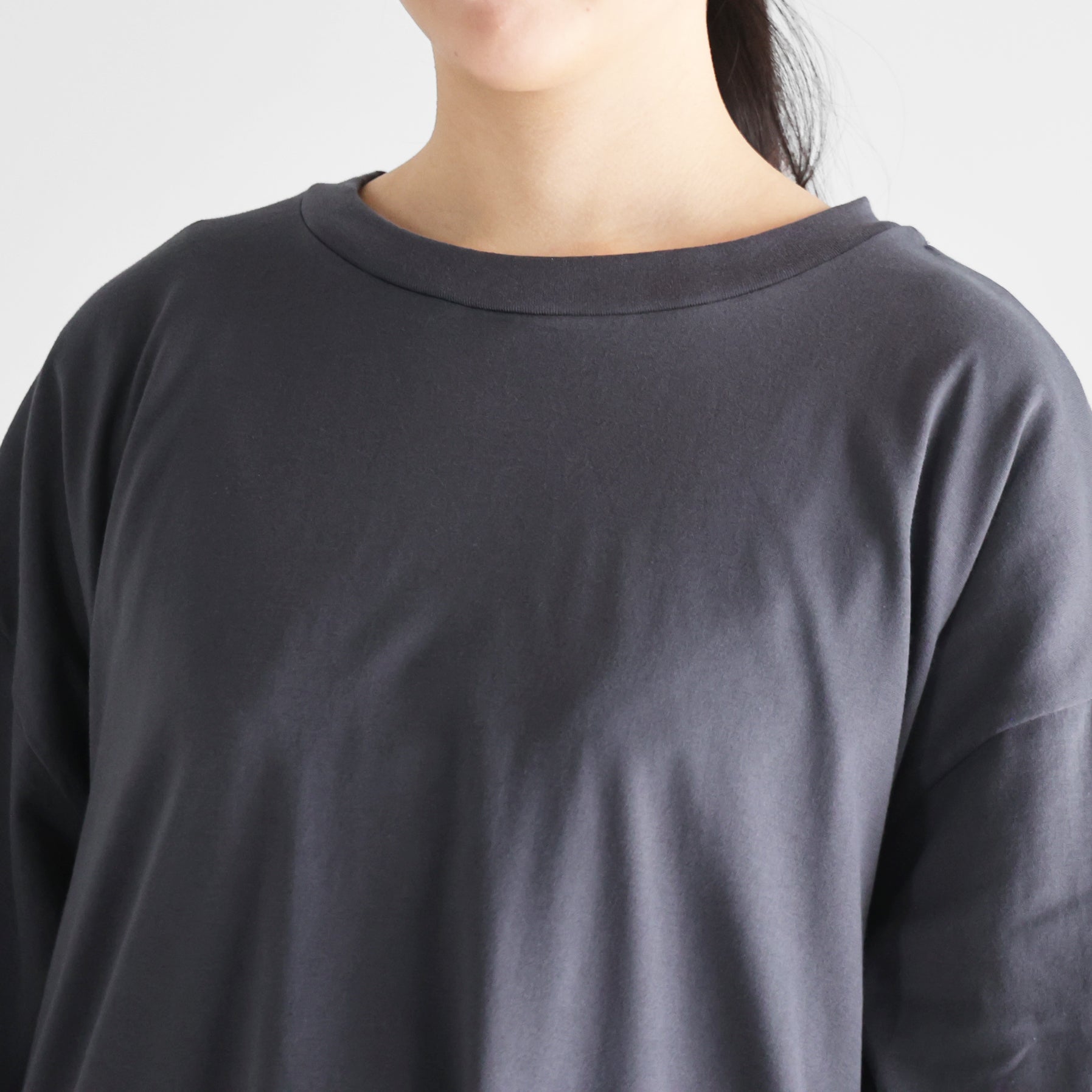 ［HUIS in house］SUVIN COTTONスタンダードTシャツL【ユニセックス】CS110L