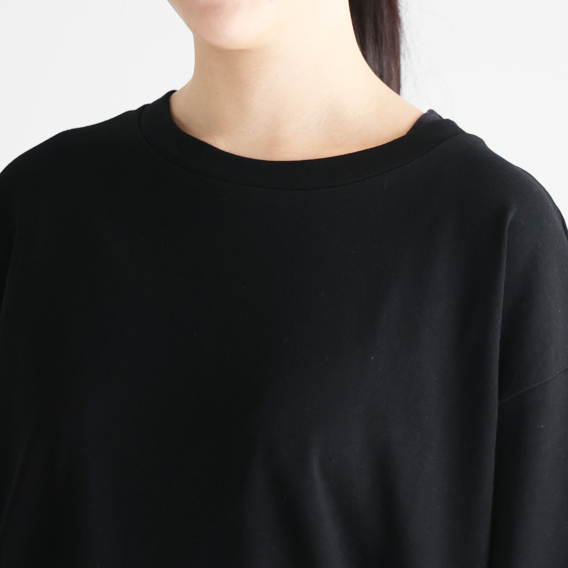 ［HUIS in house］綿麻天竺スタンダードTシャツ【ユニセックス】CS110