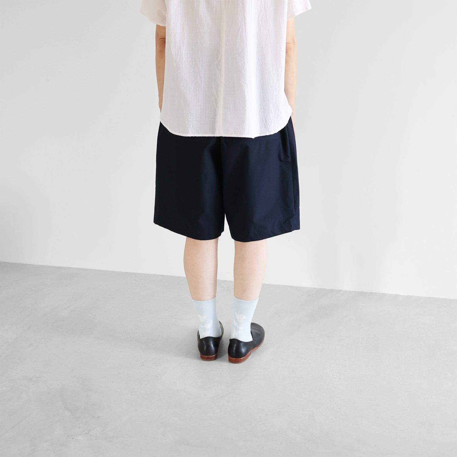 ばちばちタイプライタークロスワイドハーフパンツ【ユニセックス】514