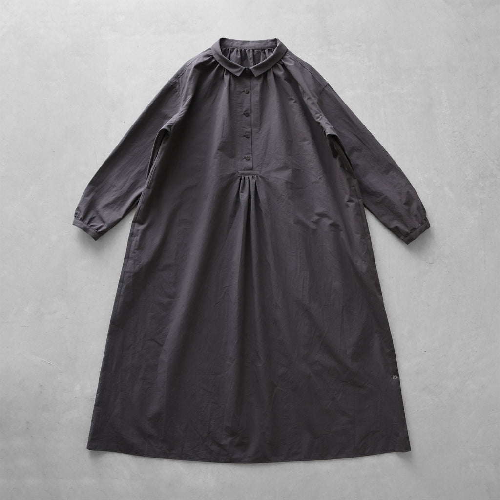綿ウールタイプライタークロスワンピース【レディス】HIU201L