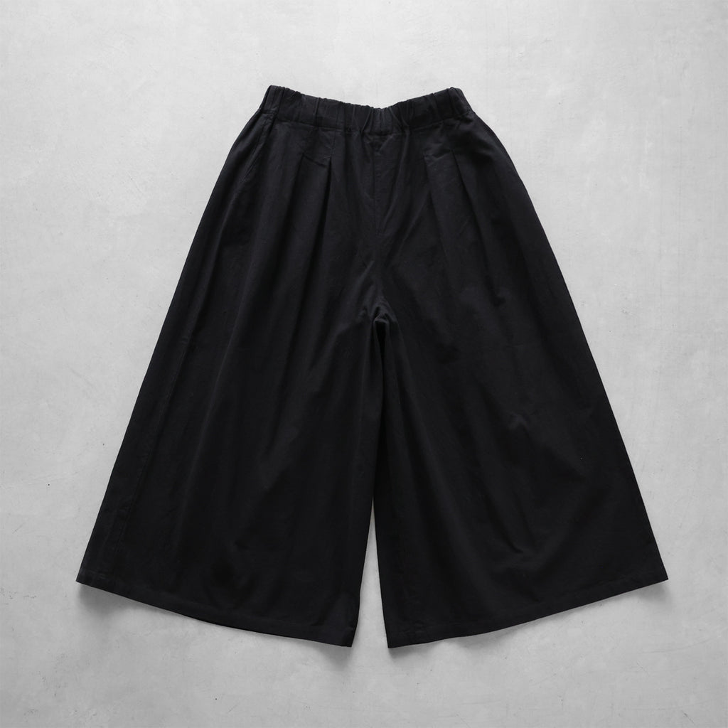［名古屋黒紋付染］やわらかシーチングコットンスカートパンツ【ユニセックス】505