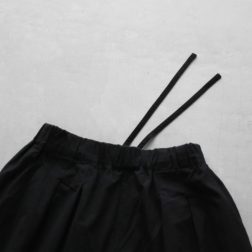 ［名古屋黒紋付染］やわらかシーチングコットンスカートパンツ【ユニセックス】505