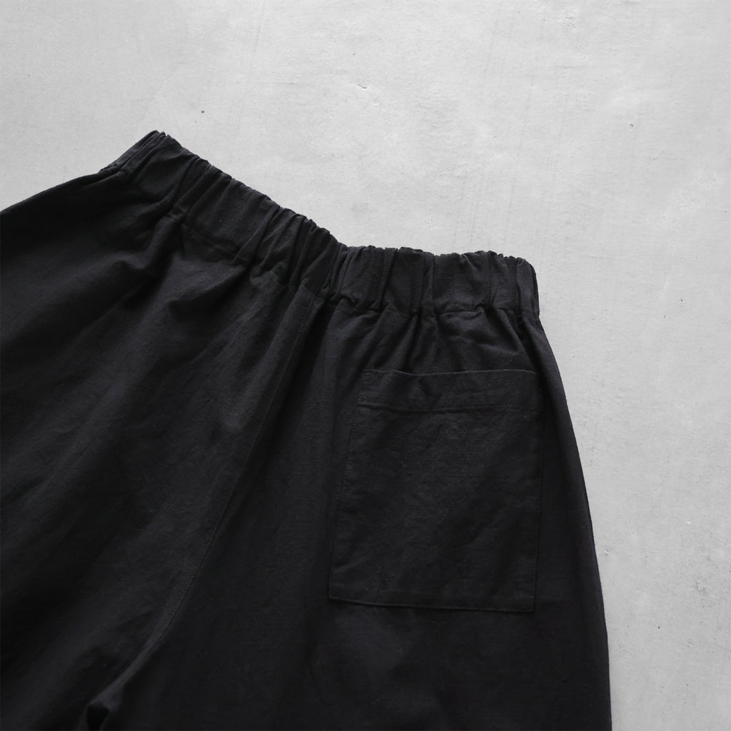 ［名古屋黒紋付染］やわらかシーチングコットンスカートパンツ【ユニセックス】505
