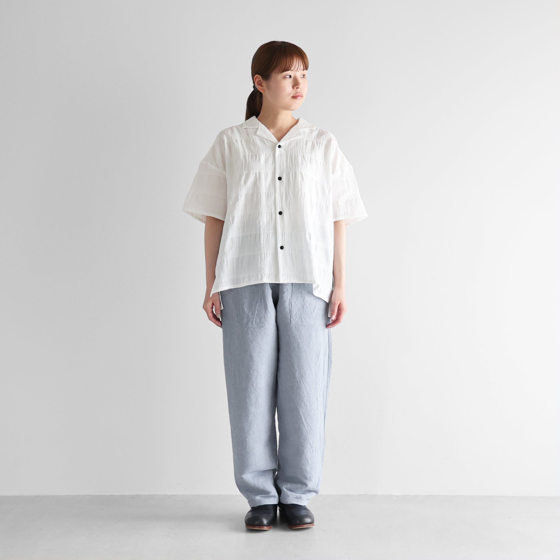 バンブーリネンイージーワークパンツ【ユニセックス】507