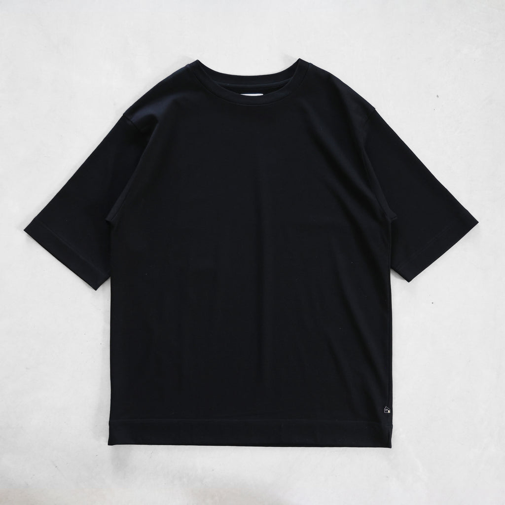 ［HUIS in house］綿麻天竺スタンダードTシャツ【ユニセックス】CS110
