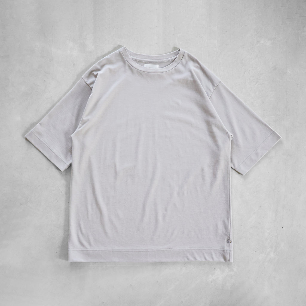 ［HUIS in house］綿麻天竺スタンダードTシャツL【ユニセックス】CS110L