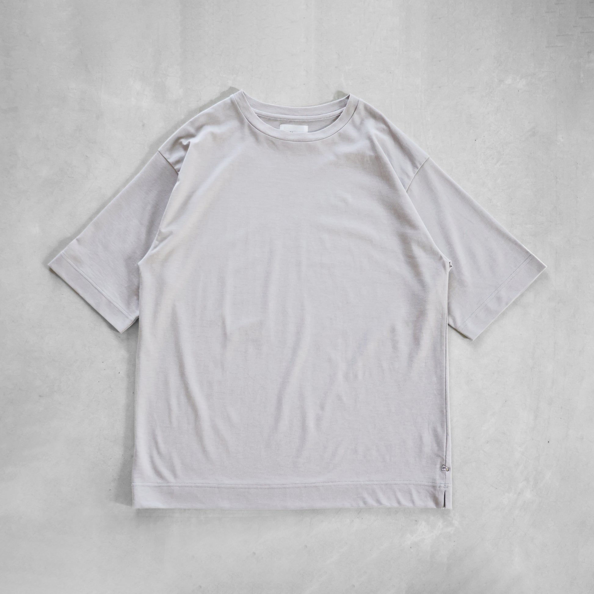 ［HUIS in house］綿麻天竺スタンダードTシャツL【ユニセックス】CS110L