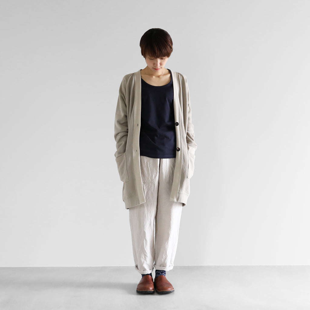 ［HUIS in house］SUVIN COTTONタンクトップ【レディス】CS001