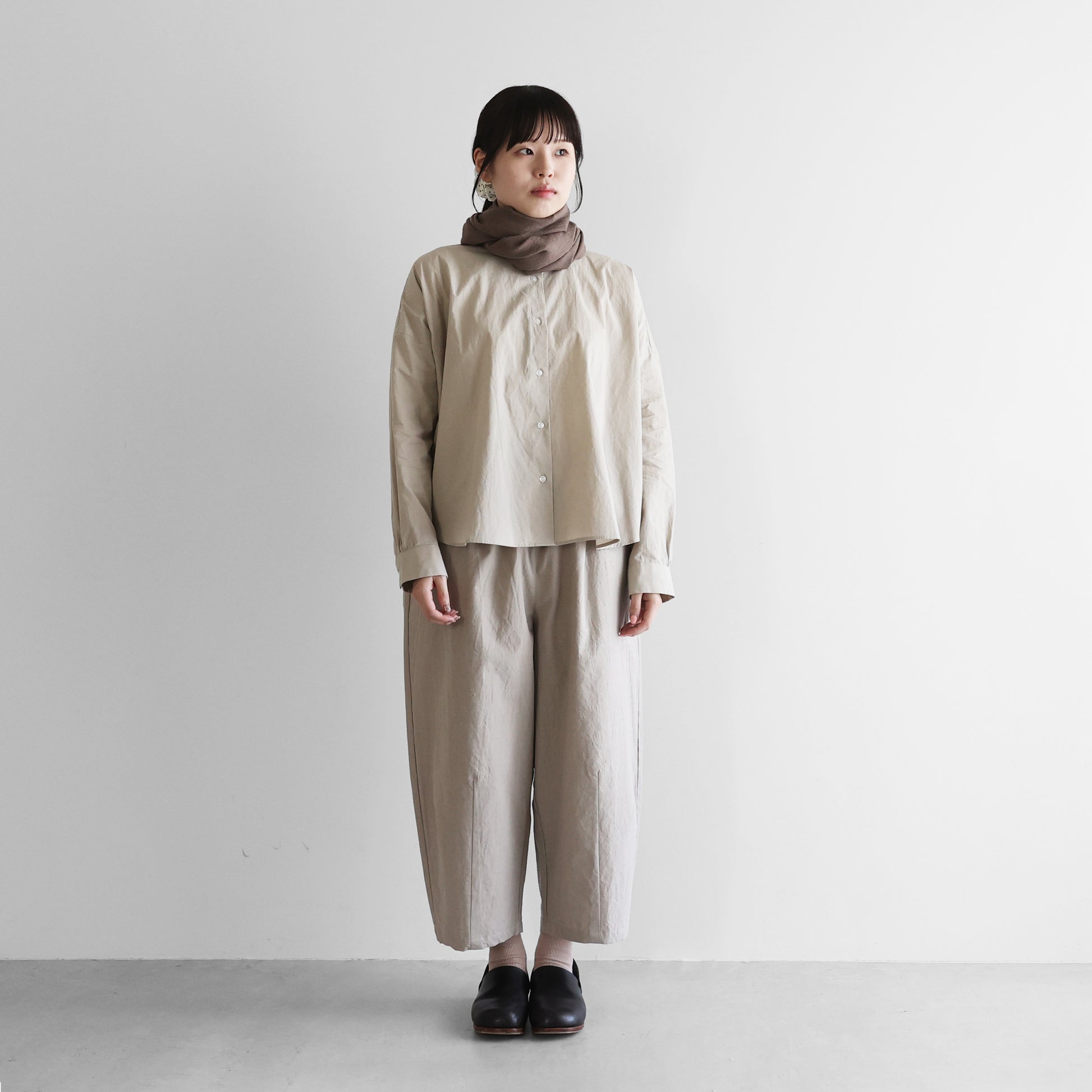 ウォッシャブルウールストールS103