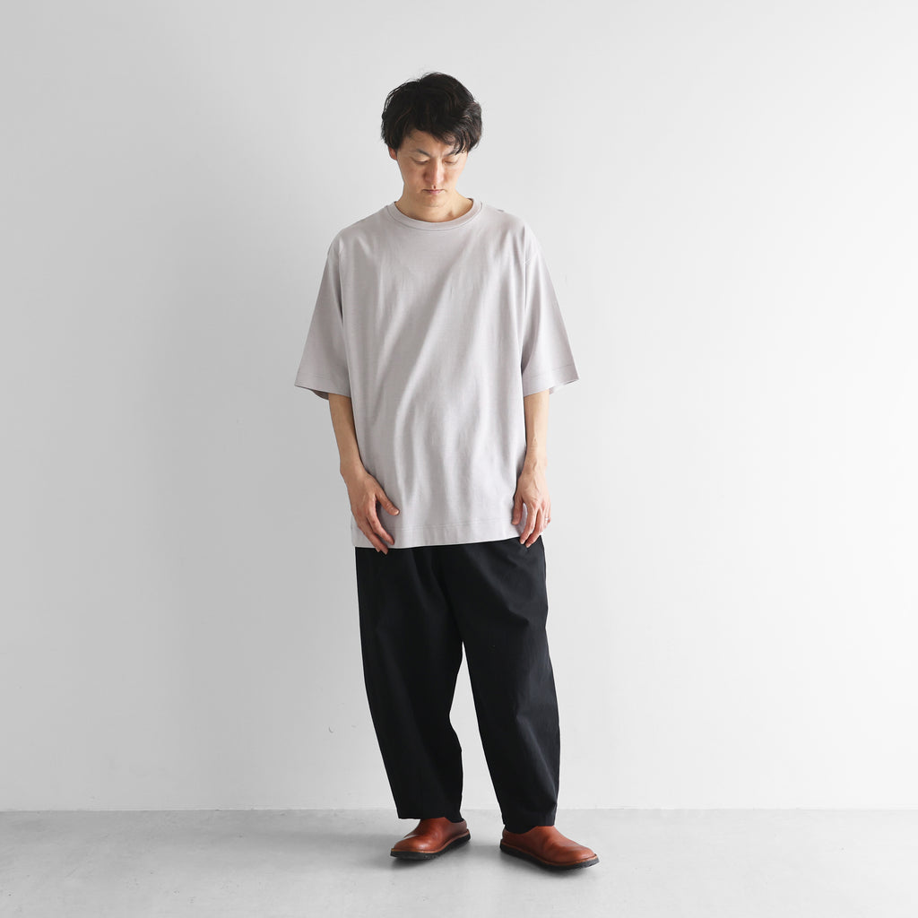 ［HUIS in house］綿麻天竺スタンダードTシャツL【ユニセックス】CS110L