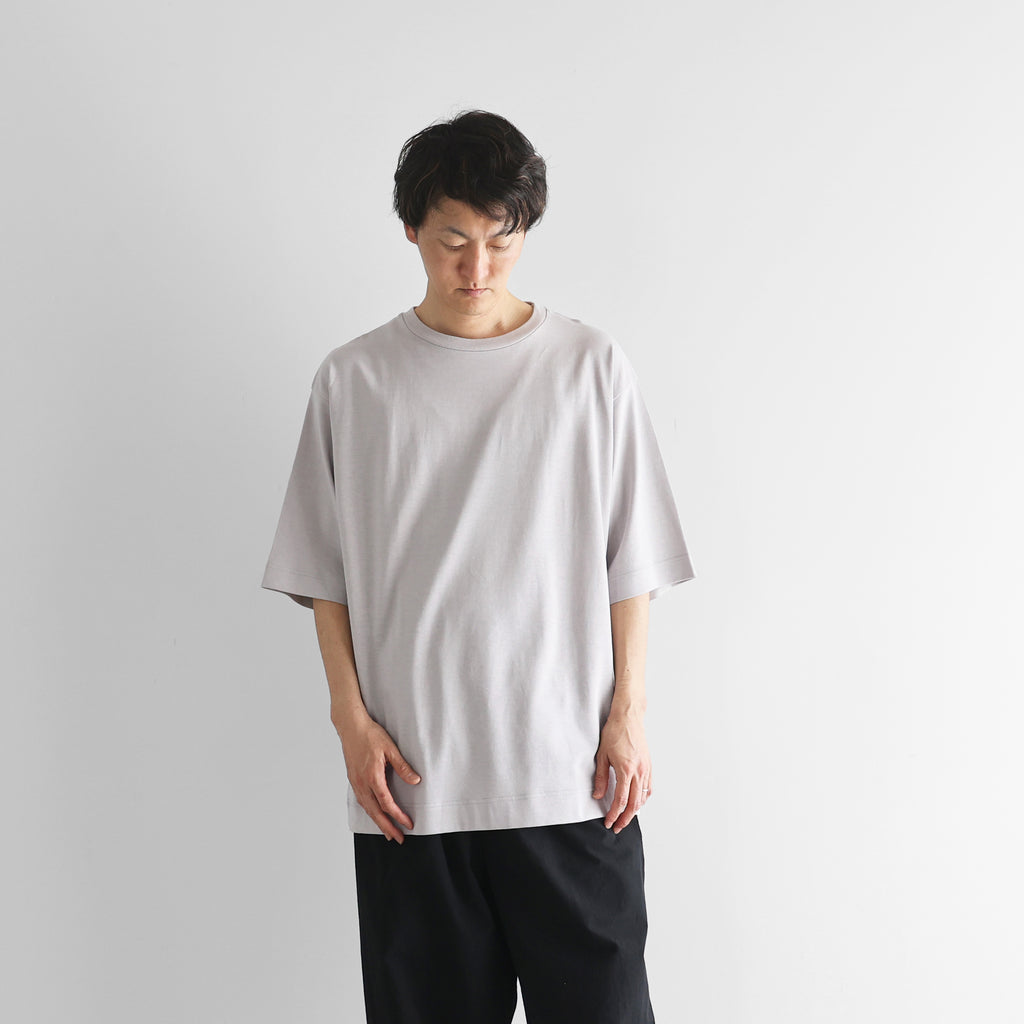［HUIS in house］綿麻天竺スタンダードTシャツL【ユニセックス】CS110L
