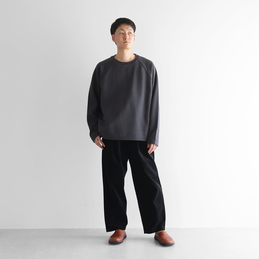 ［HUIS in house］SUVINプレーンプルオーバーL【ユニセックス】SW204L