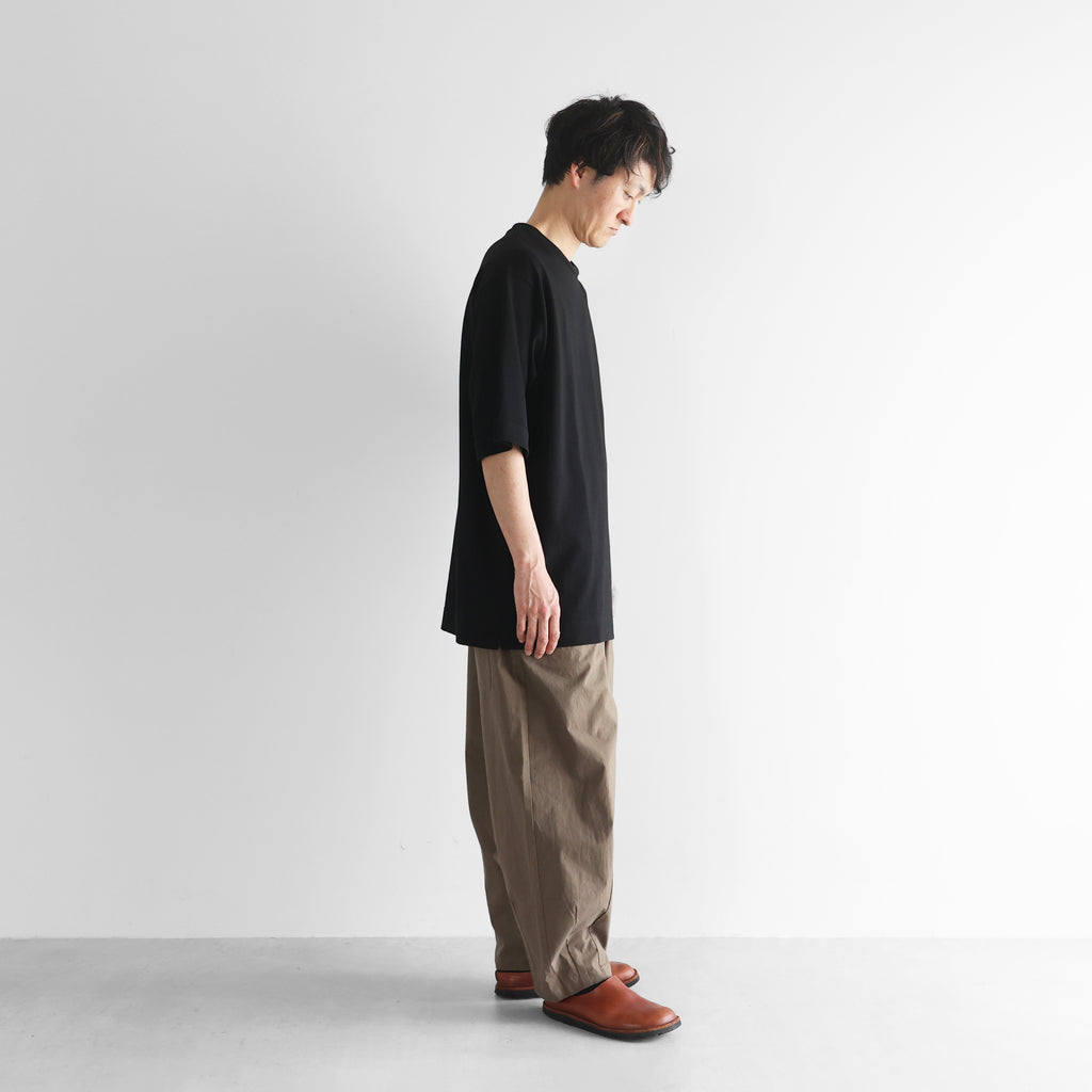 ［HUIS in house］綿麻天竺スタンダードTシャツL【ユニセックス】CS110L