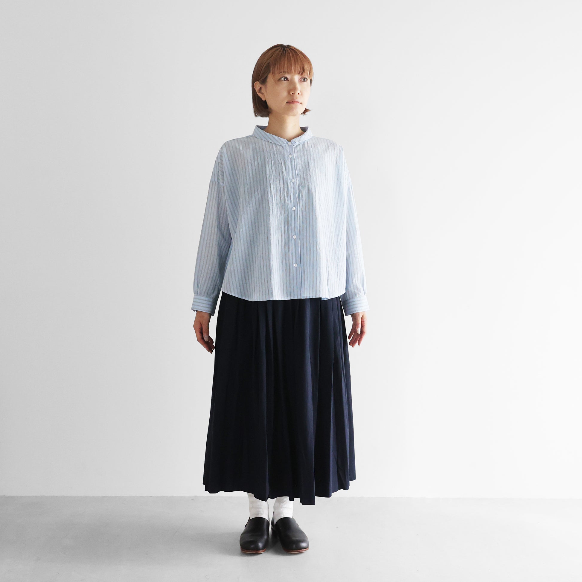 ゆるふわコットンワイドブラウス【レディス】U102
