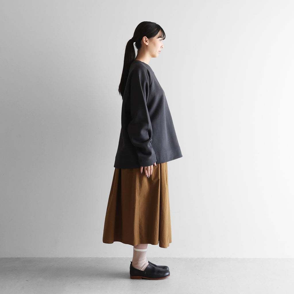 ［HUIS in house］SUVINプレーンプルオーバーL【ユニセックス】SW204L