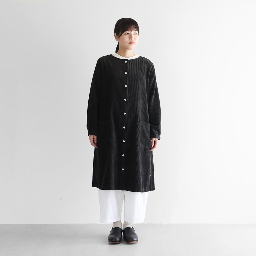 綿麻コーデュロイワンピース【レディス】U203