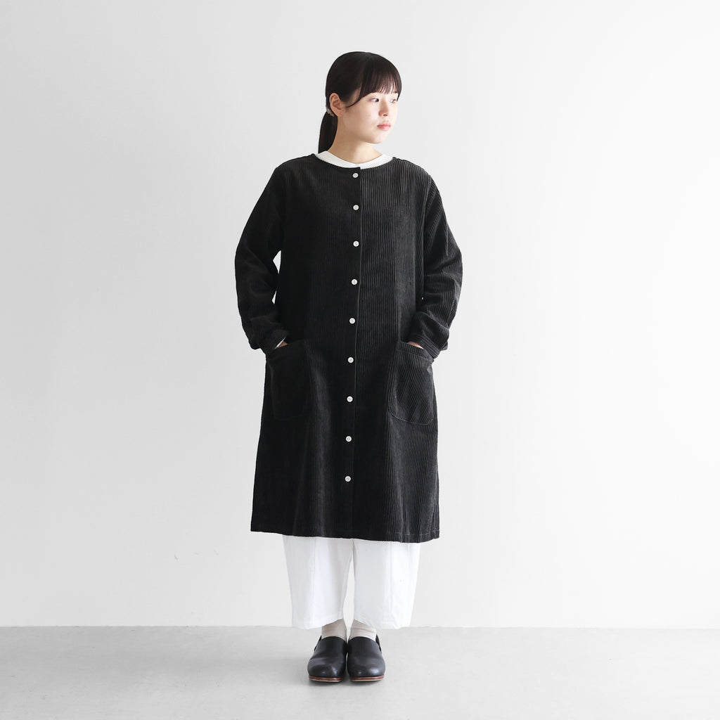 綿麻コーデュロイワンピース【レディス】U203