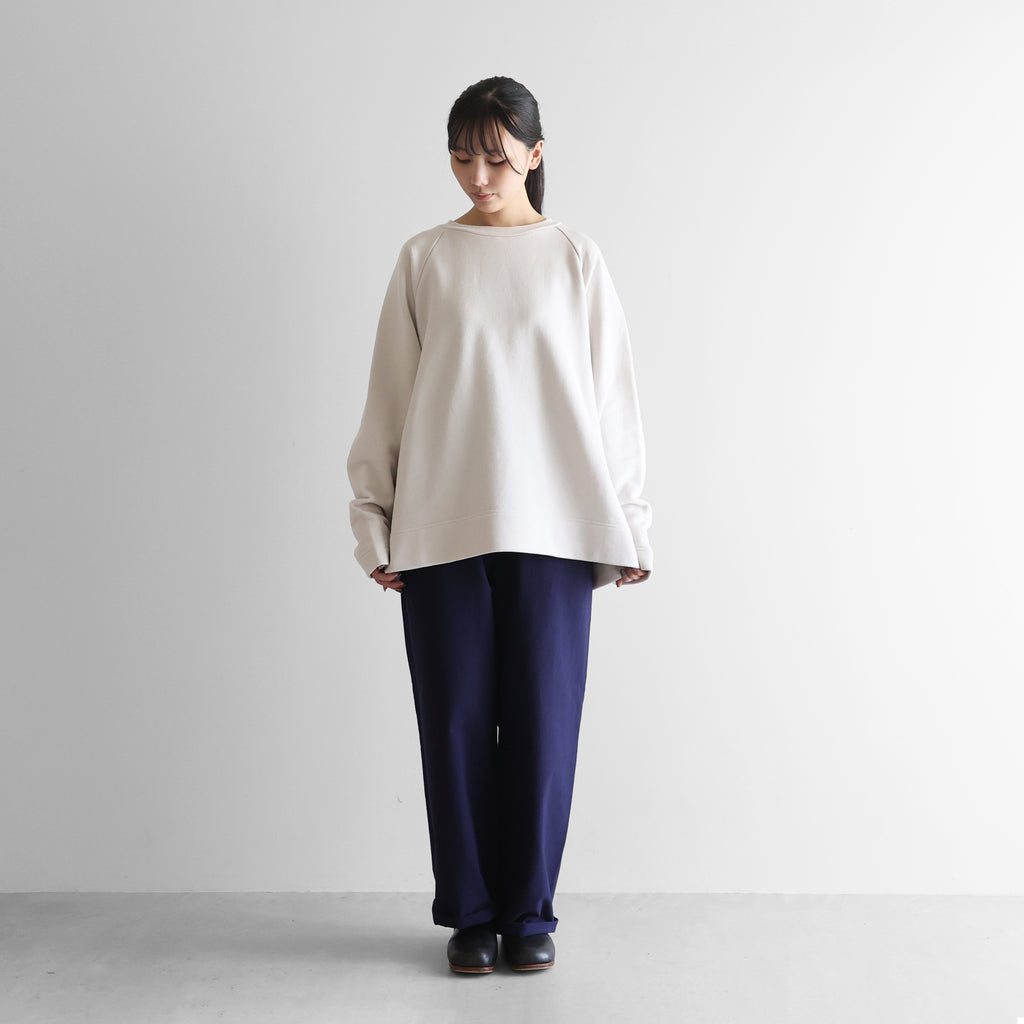 ［HUIS in house］SUVINプレーンプルオーバーL【ユニセックス】SW204L