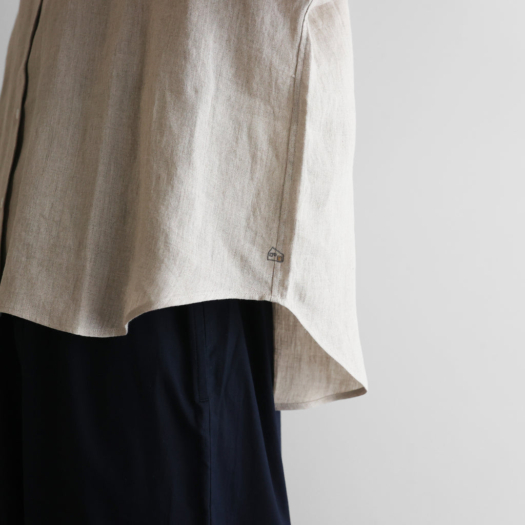 シャトルリネンワイドブラウス【レディス】U102