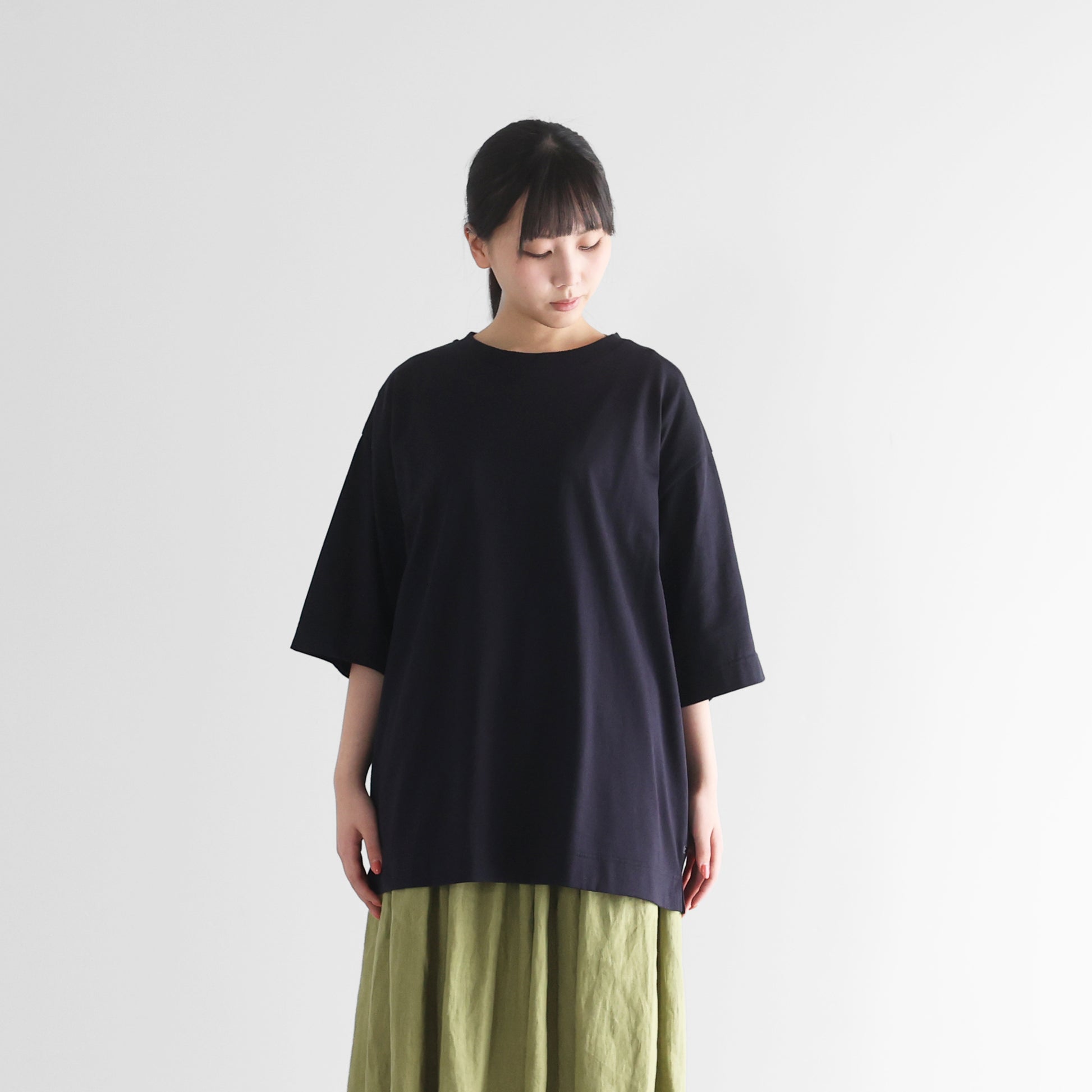 ［HUIS in house］SUVIN COTTONスタンダードTシャツ【ユニセックス】CS110