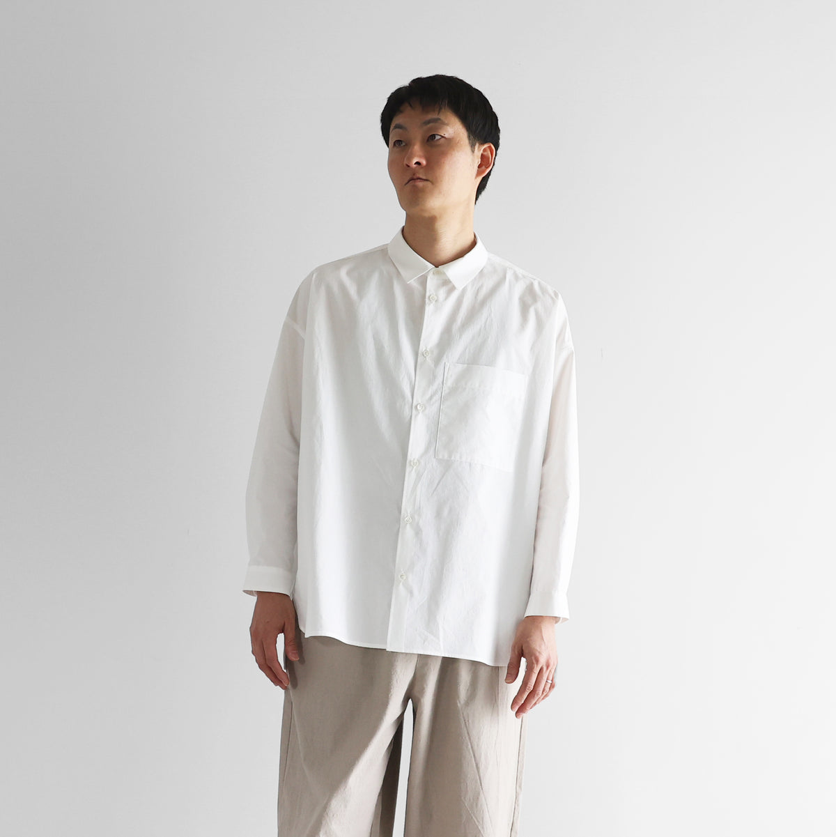 オーガニックコットンオーバーシャツ【ユニセックス】018