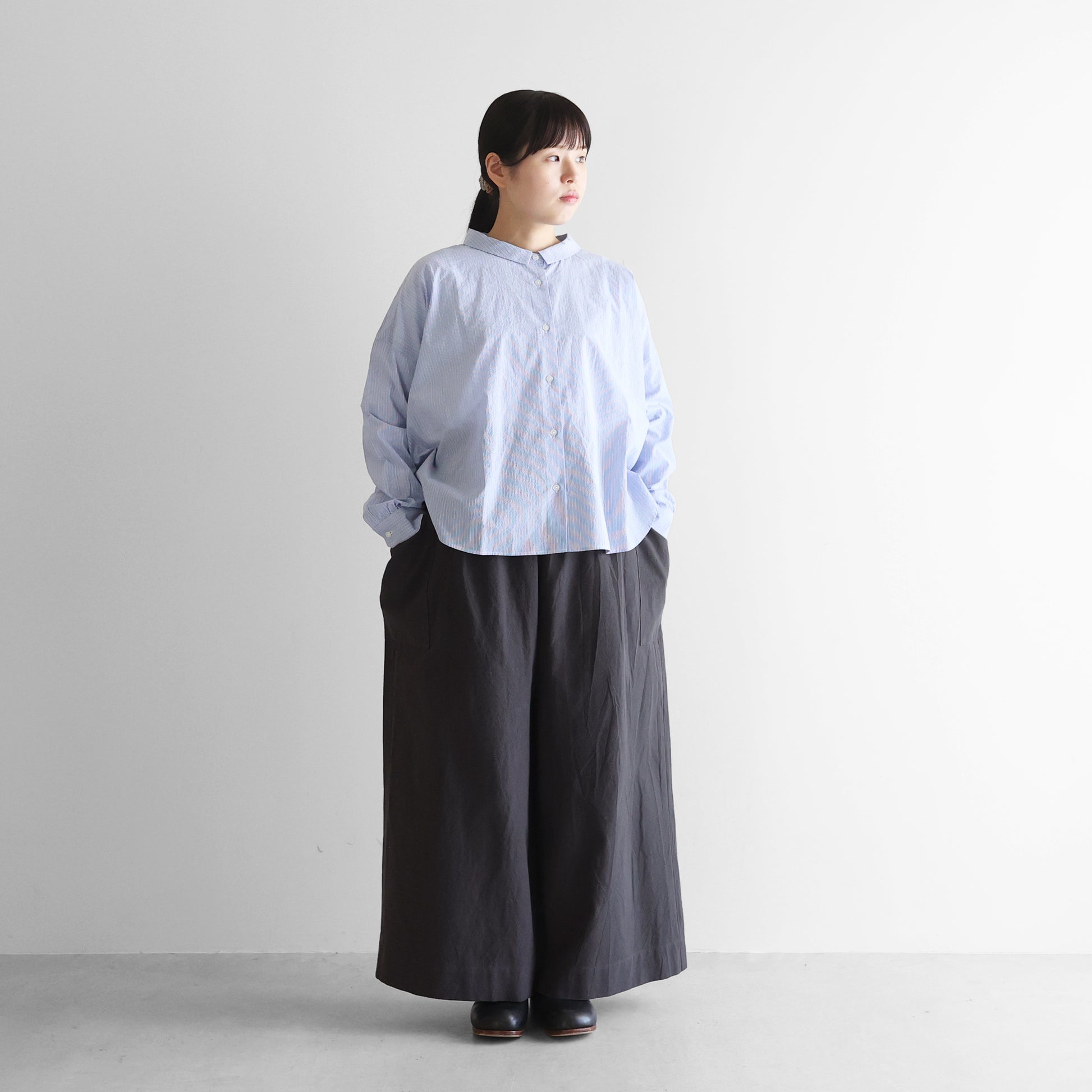 バンブーコットンポケットワイドパンツ【ユニセックス】516