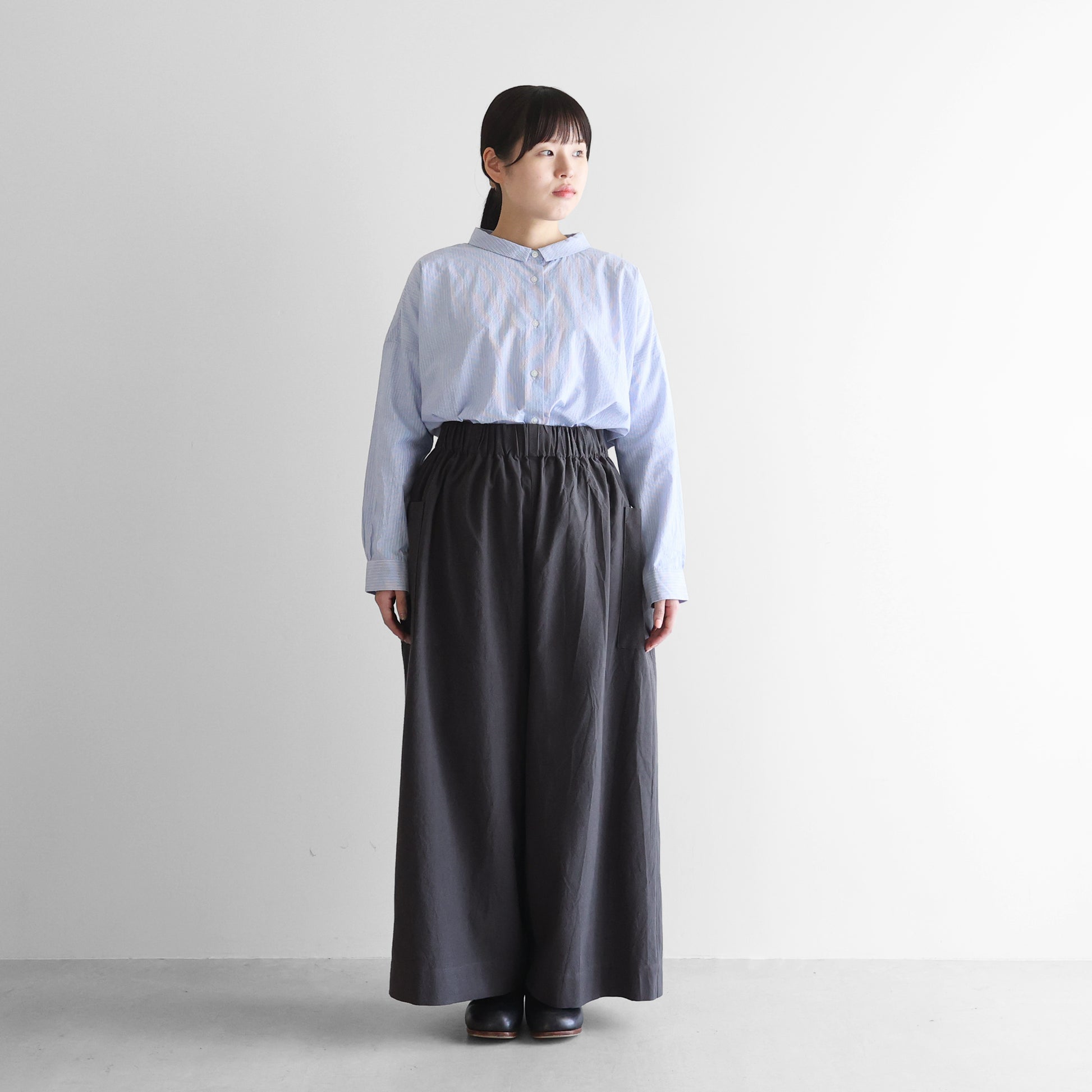 バンブーコットンポケットワイドパンツ【ユニセックス】516