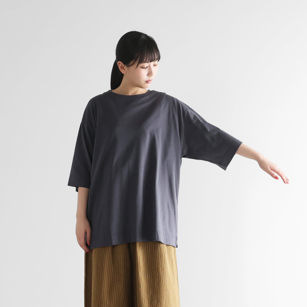 ［HUIS in house］SUVIN COTTONスタンダードTシャツ【ユニセックス】CS110