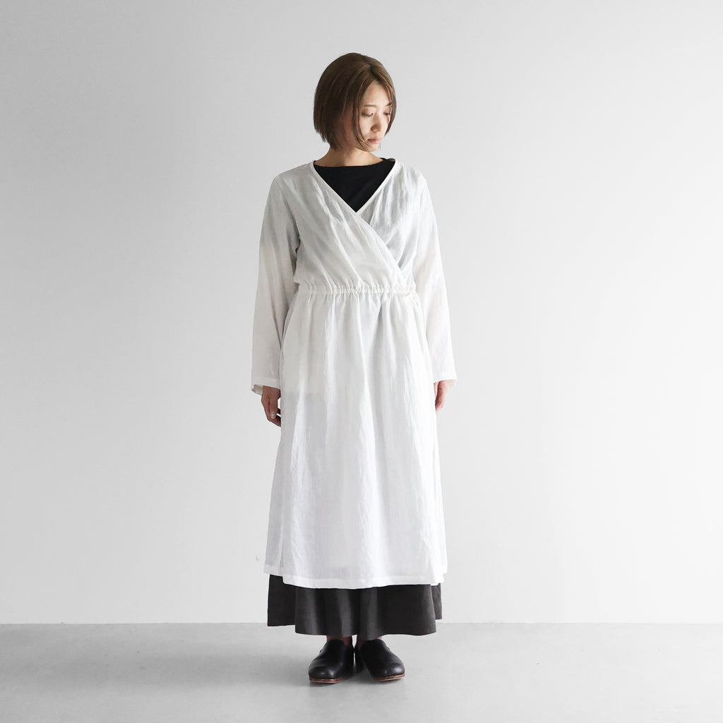 シャトルリネンカシュクールワンピース【レディス】U208